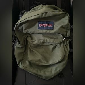 Green Jansport Backpack